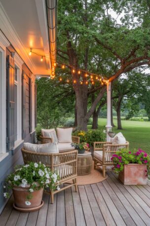 24 Gorgeous Back Porch Ideas for Cozy Outdoor Living