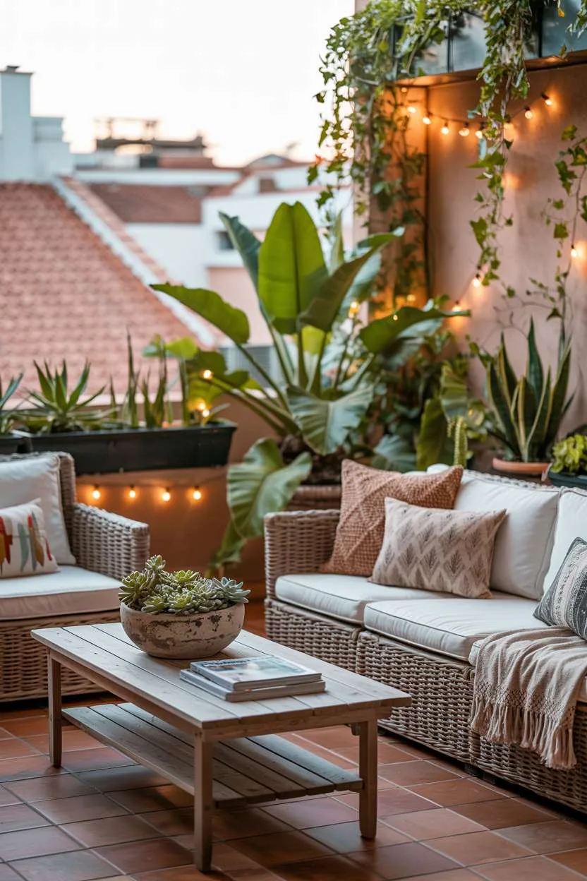 Simple Spaces 16 A boho balcony