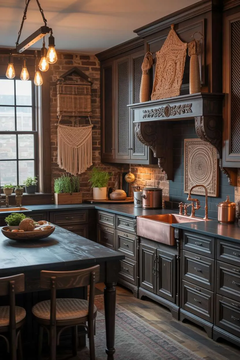 24 Beautiful Boho Kitchen Decor Ideas that Spark Creativity