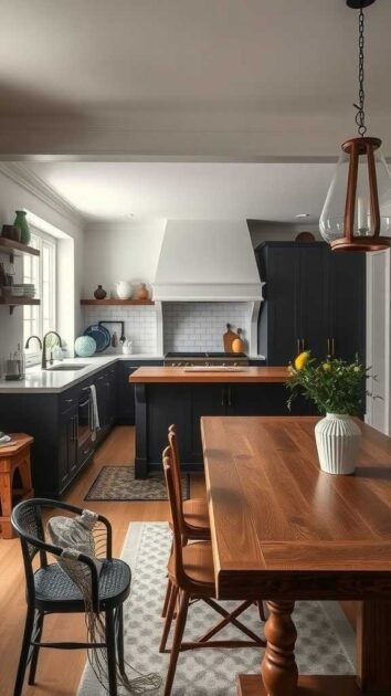 15 Moody Farmhouse Kitchen Ideas for a Cozy Atmosphere