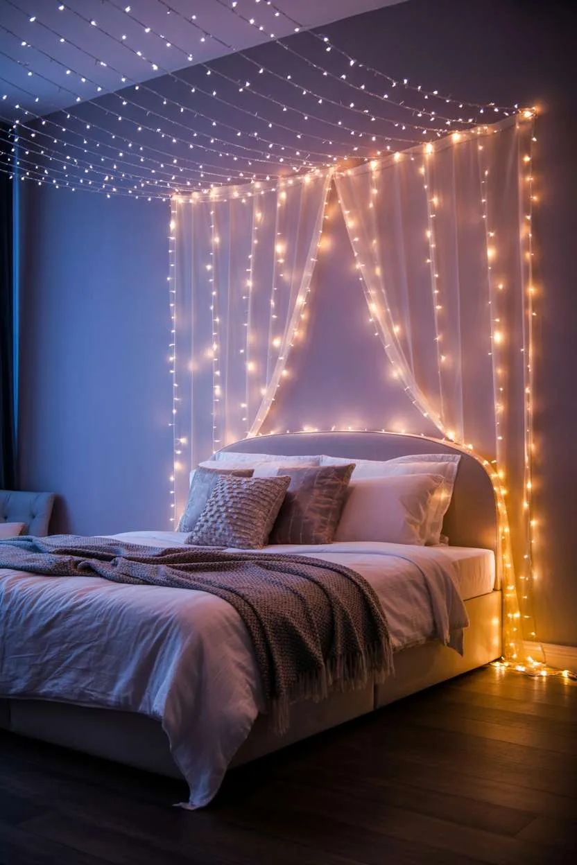 21 Magical Fairy Lights Bedroom Ideas for Cozy Vibes