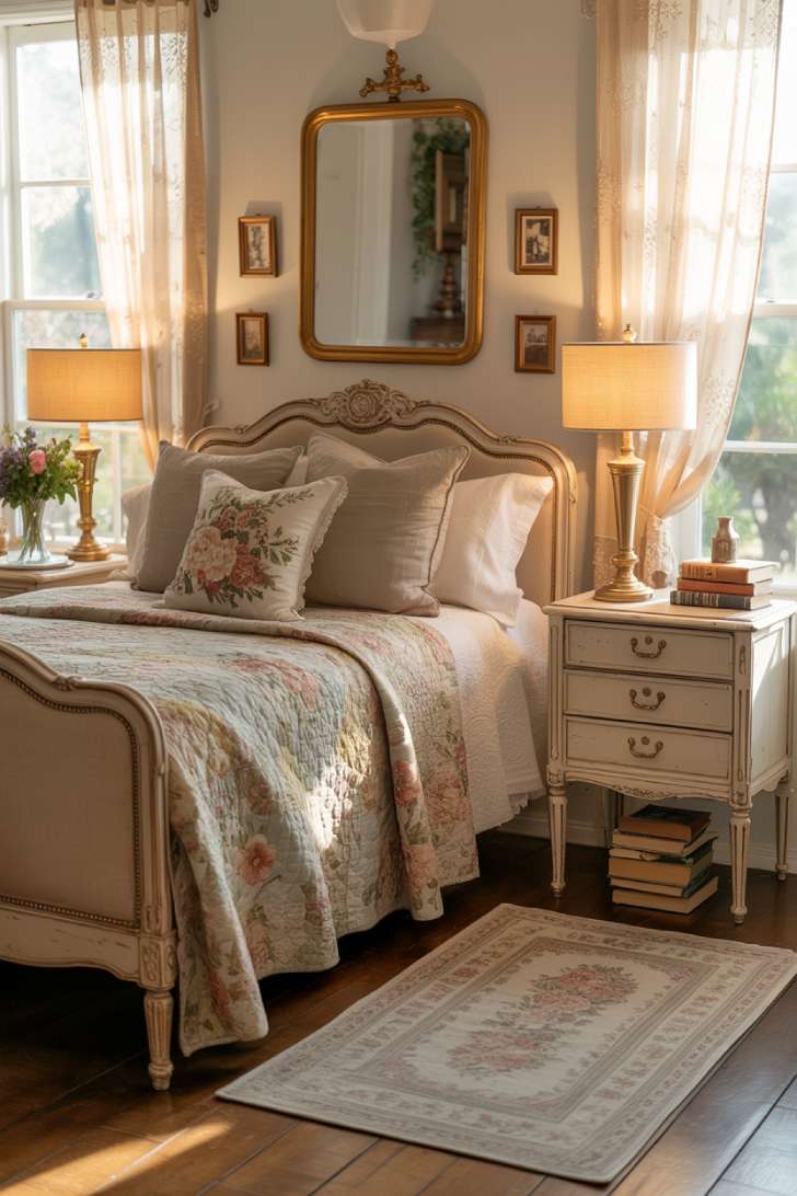 Simple Spaces 11 A vintage guest bedroom