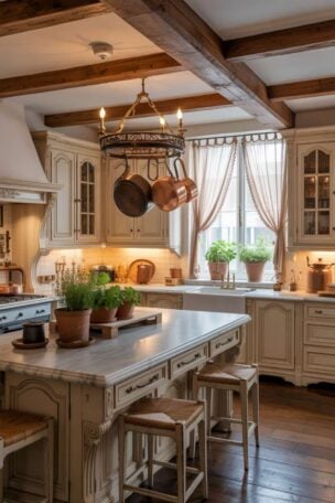 A french country kitchen