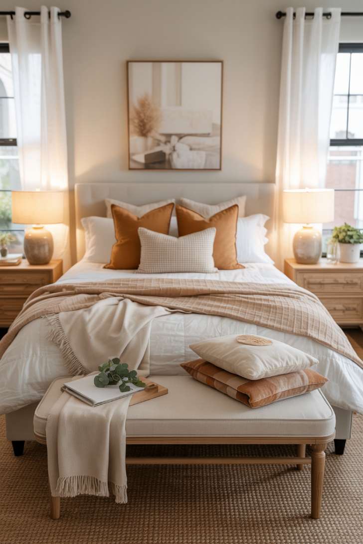 A guest bedroom on a budget