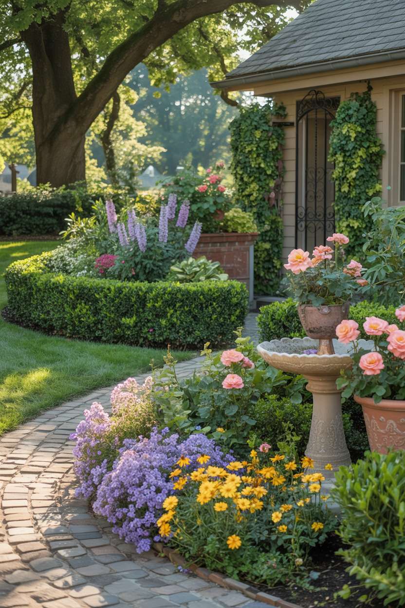 A home garden design