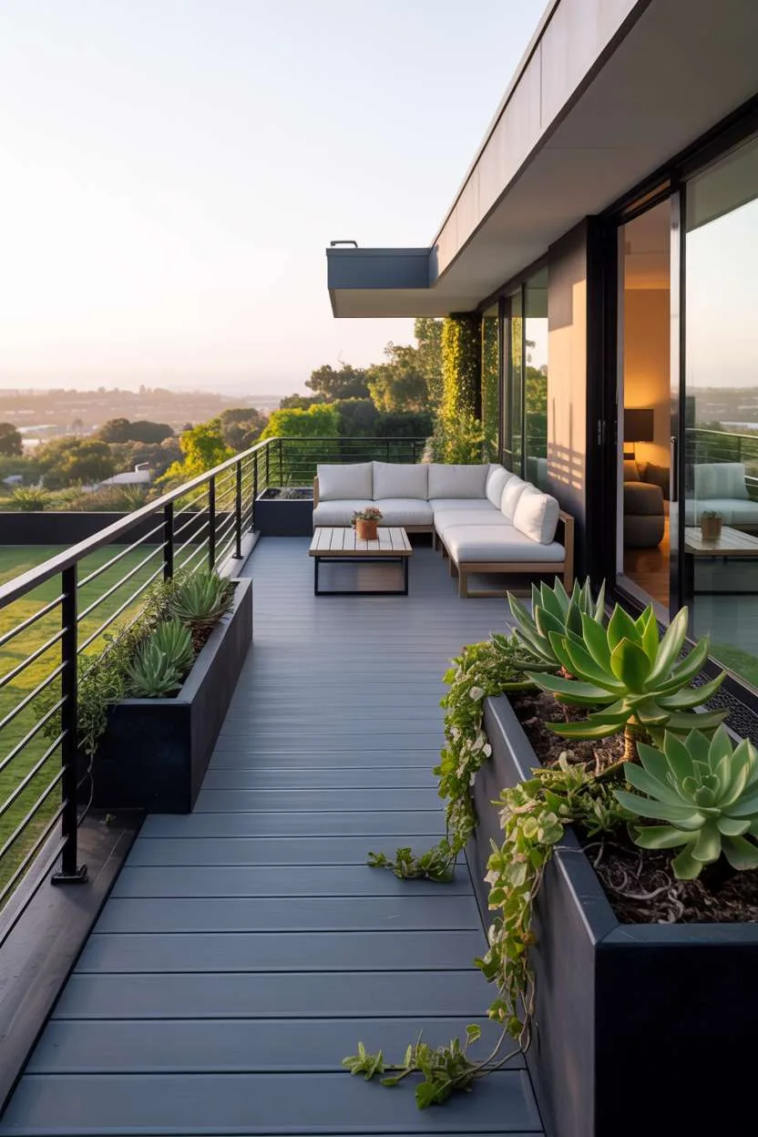 A house balcony design