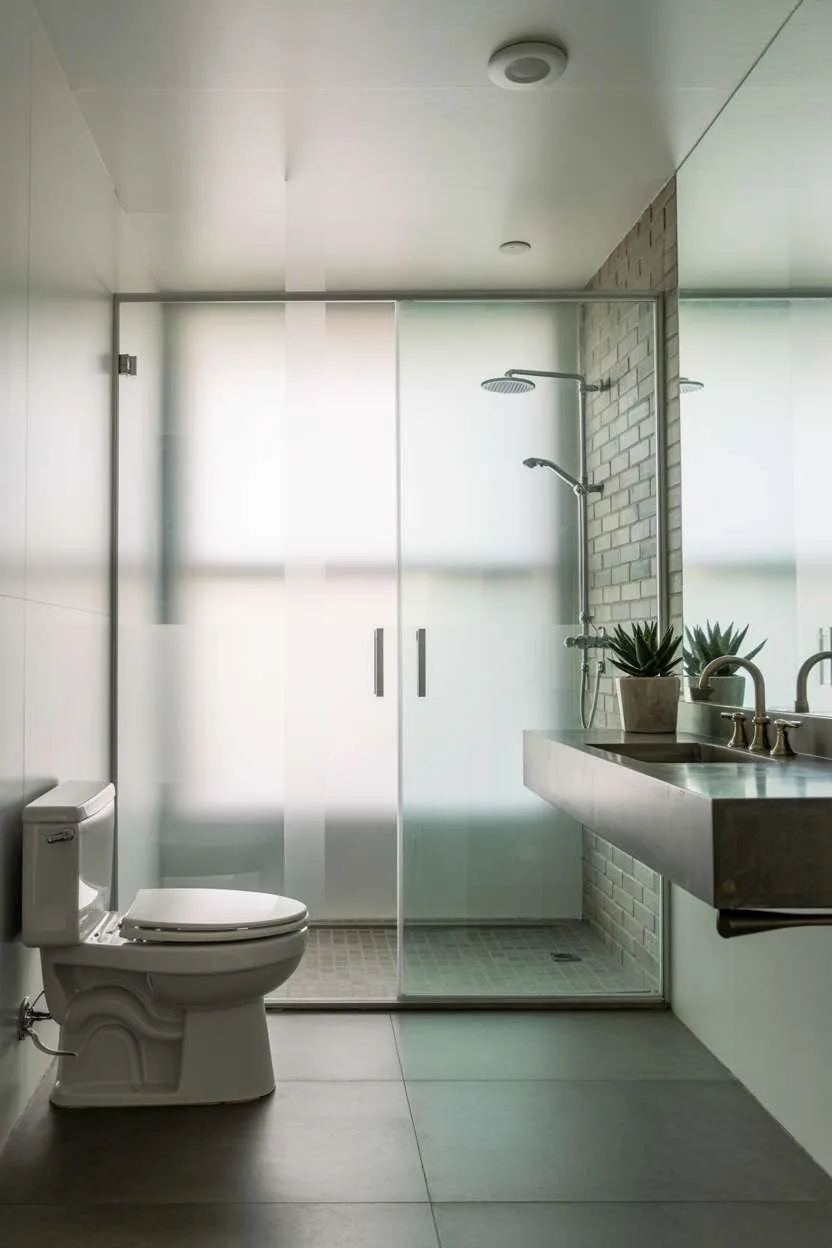 View of 21 Unique Industrial Bathroom Design Ideas for Modern Homes – The Bath ...