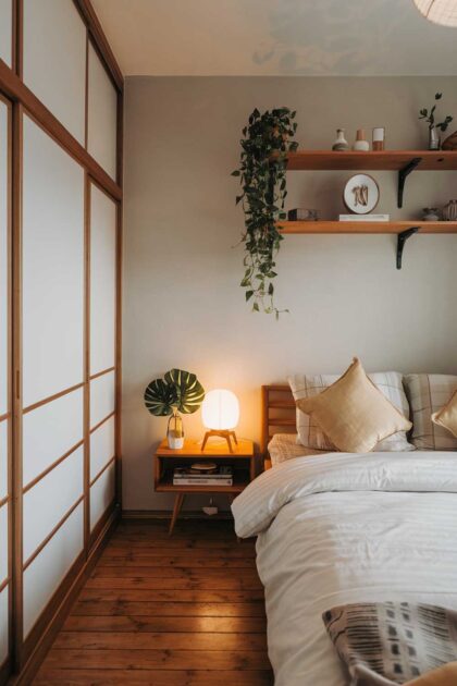 34 Japandi Bedroom Interior Design Ideas: East Meets North