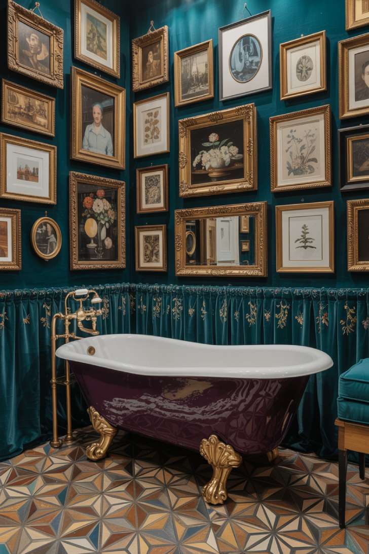 Simple Spaces 11 A maximalist bathroom