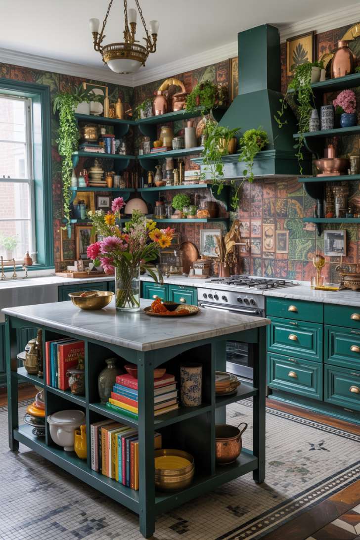 Simple Spaces 11 maximalist kitchen
