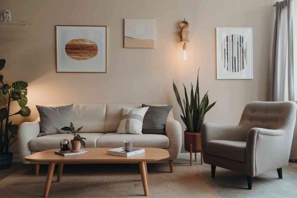 Minimalist home decor style