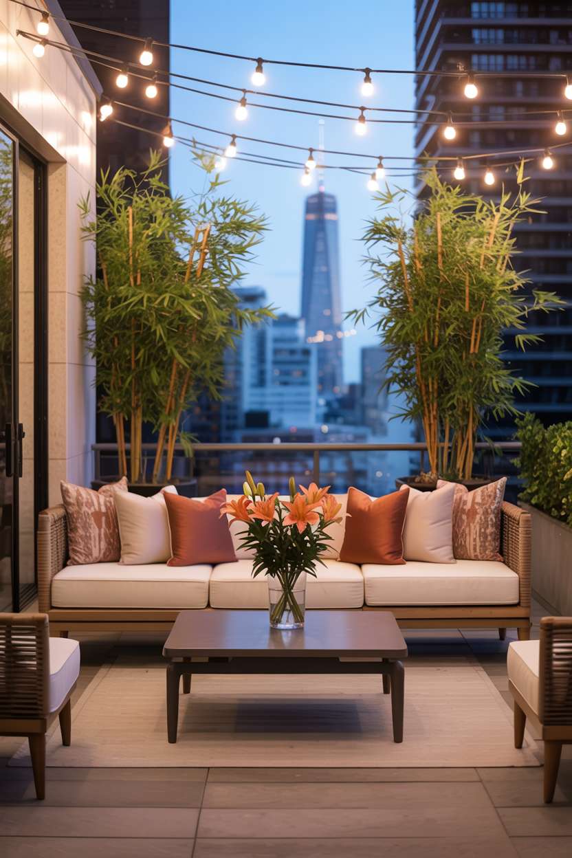 A modern balcony design