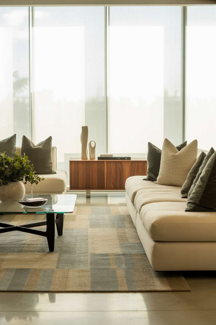 Simple Spaces 10 A modern neutral living room