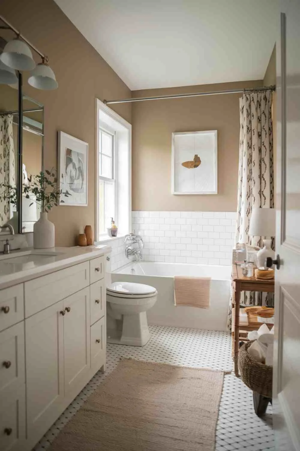 22 Warm Neutral Bathroom Ideas for a Cozy, Stylish Space