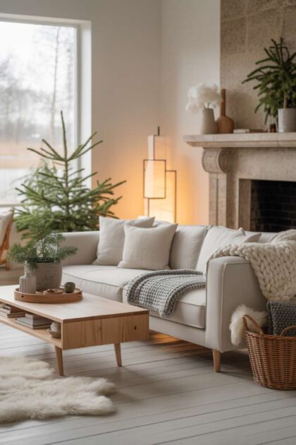 23 Stunning Nordic Living Room Ideas for Warm Home Style 28 A nordic living room decor