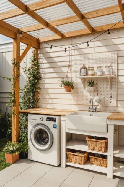10 Creative Outdoor Laundry Room Ideas for Small Spaces