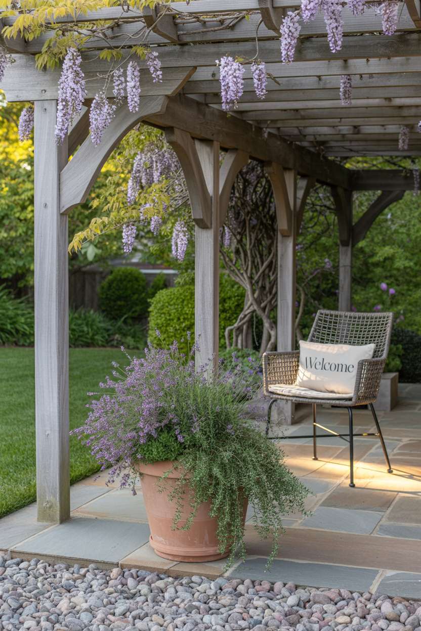 Simple Spaces 13 A pea gravel patio design