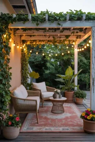 A patio pergola design
