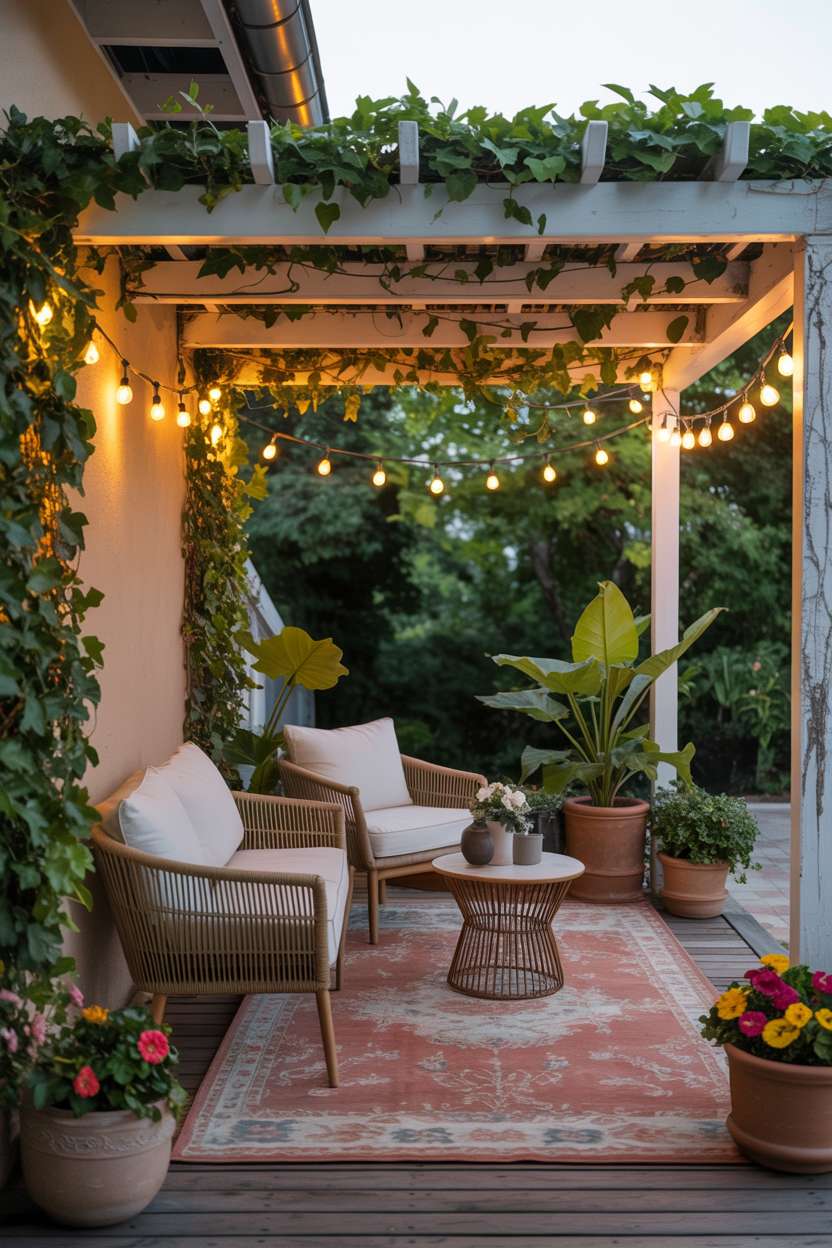 A patio pergola design