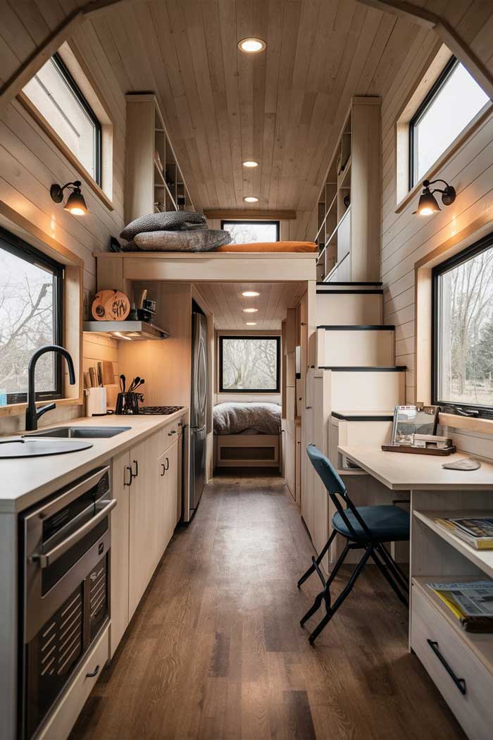 Living in a tiny house