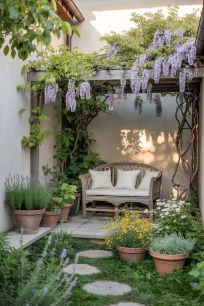 A small backyard design