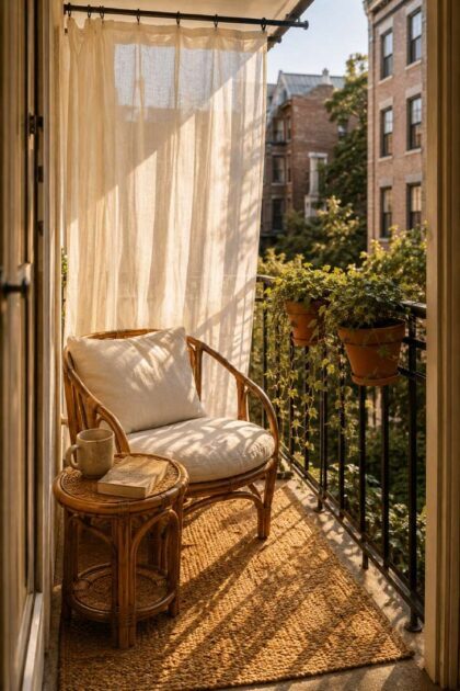 19 Charming Small Balcony Design Ideas for Every Home
