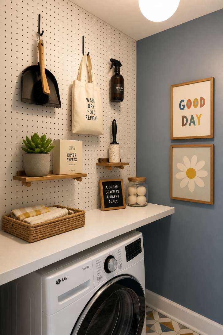 small laundry room makeover 6 Budget-friendly storage tricks and decor upgrades that turn your tiniest utility room into a styled retreat
