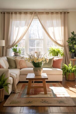 19 Fresh Spring Living Room Decor Ideas for Bright Homes
