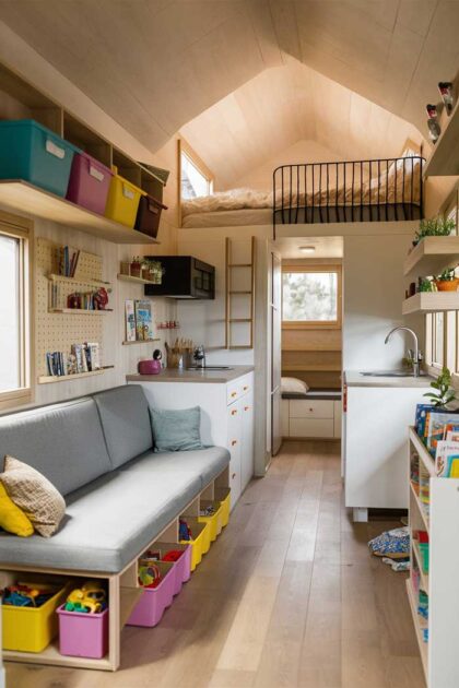 Tiny House Living with a Toddler: Challenges & Solutions 8 Tiny house with toddler