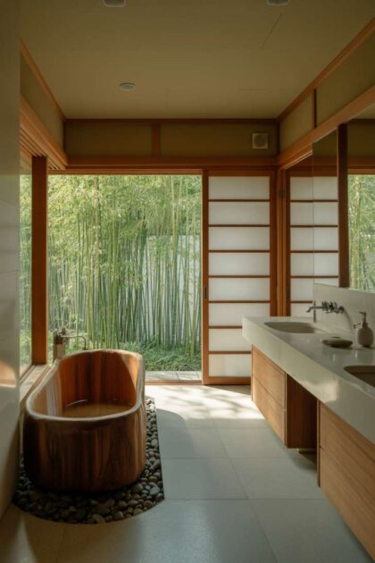 23 Zen-Inspired Japanese Bathroom Design Ideas for Balance