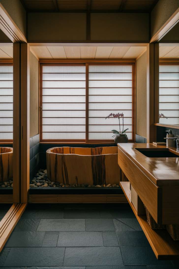 23 Serene Zen Bathroom Design Ideas for Peaceful Retreats