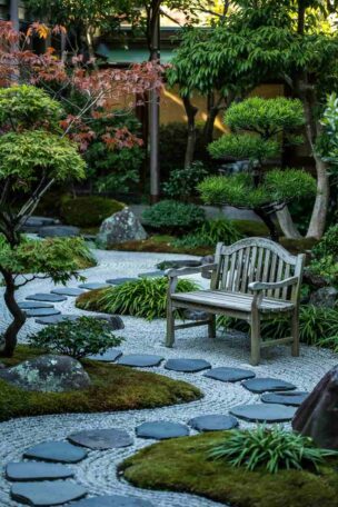 A zen garden